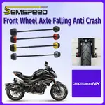 [SEMSPEED]適用於 CFMOTO 800 NK 800NK 2023-2024 摩托車前後輪軸防墜落防撞滑塊保護