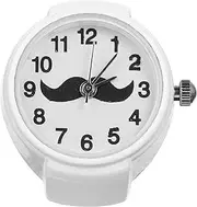 [LIFKOME] Ring Watch Finger Watch Decor Bracelet Women Rings Fidget Ring Jewelry Gold Ring Elastic Finger Watch Wrist Sports Watches for Men Decorative Finger Watch White Abs
