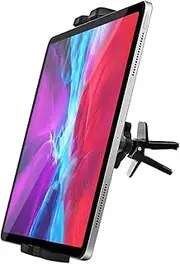 Air Vent Car Tablet Mount, AC Vent Tablet Holder for Car, Universal Tablet Clamp Vent Clip, Compatible with iPad Pro/Air/Mini, iPhone, Samsung Galaxy Tabs, Switch, More 4-11" Cell Phones and Tablets