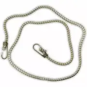 White 72" Bungee Cord - Heavy Duty Rubber Tipped Hooks : (Pack of 2) - TA-98572-