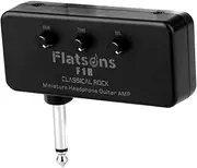 BIUDECO Mini Electric Guitar Amplifier Mini Bass Headphone Amp Portable Lightweight Compact