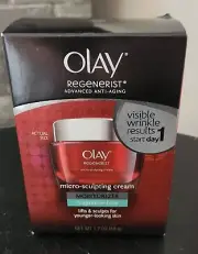 Olay Regenerist Micro-Sculpting Anti Aging Moisturizer 1.7oz Fragrance Free