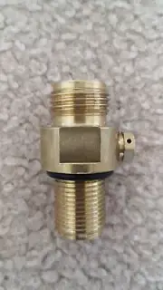Valve Adapter M18*1.5 Thread Refill CO2 For Soda-Stream Tanks Maker Equipment/AU