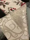 JUNIPER BERRY & POINSETTIA CHRISTMAS TABLE RUNNER 14" x 72" by FOOD NETWORK