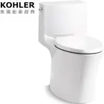 【鑫銳廚衛】KOHLER  VEIL五級旋風單體馬桶K-1381K-S-0