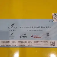 在飛比找蝦皮購物優惠-力麗觀光 聯合住宿券 2023ITF展購入