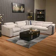 Brooklyn Corner Modular With Electric Recliners