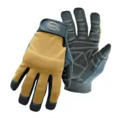 Boss 5206M Multi-Purpose Padded Knuckle Utility Gloves, Medium