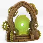 Clockwork Portal With Its Temporal Vortex Effect - Print Your Monsters - Wargami