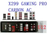 1pcs I/O Shield Backplate ROR MSI X299 GAMING PRO CARBON AC MOTHERBOARD