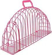 Dog Cat Bathing Cage Portable Scratch-Proof Pet Grooming Easy Drainage