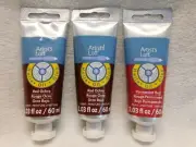 Artist's Loft" Oil Paint lot of 3 2.03 fl. oz. / 60 ml Tubes 1 Perm Red,2 Red Oc