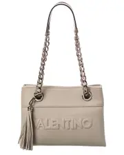 Valentino by Mario Valentino Kali Embossed Leather Shoulder Bag