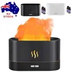 3D Flame Air Humidifier Essential Oil Ultrasonic Aroma Diffuser Home Office Mist