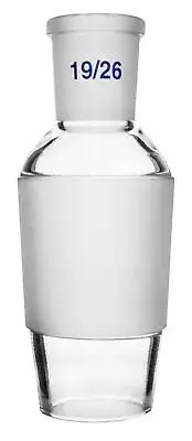 Eisco Labs Reduction Adapter Socket: 19/26, Cone: 40/38 - Borosilicate Glass