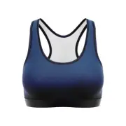 NOREAST'R | Blue Camo - Sports Bra