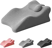 Relax Cush,Relax Cush Pillow,Relax Cush Wedge Pillow,Relaxcush Lumbar Support Pillow,Relax Cush Ergonomic Pillow,Relax Cushion for Sitting Or Bed Reading (Grey)