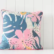 Rayell Indoor Square Cushion Flower Power! Pink 45x45cm
