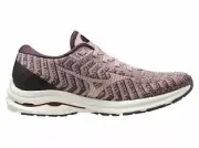 GREAT SAVINGS || Mizuno Wave Rider 24 Waveknit Womens Running Shoes (B Standard)