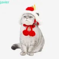 在飛比找蝦皮購物優惠-JAVI1ER狗舞獅帽,裝飾性中國風寵物新年獅子帽,狗虎頭帽