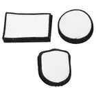 24Pcs Sublimation Blanks Fabric Iron-on Patches Repair for Hats Clothes BackpaP6