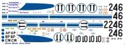 #11 Don Steves Chevrolet Corvette 1/64th Scale Waterslide Decals SCCA