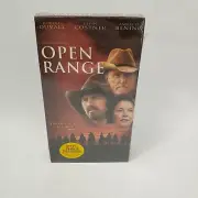 Open Range (VHS 2004) New Factory Sealed Kevin Costner Western Movie Tape
