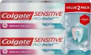 4 PACK Colgate Sensitive Pro-Relief Enamel Repair and Prevent Toothpaste 75ml