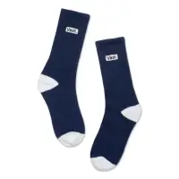 在飛比找momo購物網優惠-【VAST TAIWAN】Navy Socks 深藍色(襪子