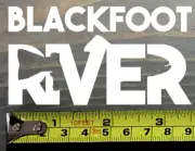Blackfoot River Sticker Decal Fly Fishing Montana Trout Abel Ross Reels Scott