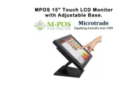 15" Touch Screen Lcd Monitor is designed for POS