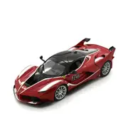 Bburago Licensed 1:18 Scale Ferrari Race & Play FXX-K #10 Diecast Model Car Red