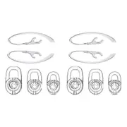 10x Silicone Ear Tips With 360 Degree Rotating Ear-hook For Plantronics M70