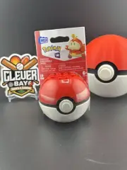 MEGA Construx Fuecoco Pokemon Pokeball 19 Pieces Mattel 2023 (CBMH)