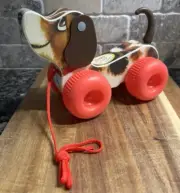 2014 Mattel Fisher Price Little Snoopy pull along dog