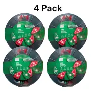 4 Pack 100 Ct Red/Green C9 LED Lights Steady Lit Home Accents Holiday New