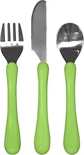 green sprouts Baby Cutlery Set, Green, 12mo+, 0.8 Ounces
