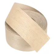 White Oak Edge Banding, 3 in x 49.2 ft Wood Veneer Tape, Pre-glued Flexible
