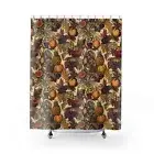 The White Lotus Collection Mook's Serenity Tropical Shower Curtain