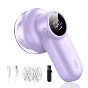 Fabric Shaver, Lint Remover, Lint Shaver with 3 Speeds 3 Replaceable Blades, ...