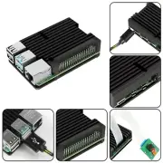 Fit For Raspberry Pi 4B Protective Box CNC Aluminum Alloy Case Cover Enclosure