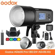 Godox AD600 Pro 600Ws 2.4G TTL Outdoor Flash Light + Godox BD-04 + AD-R6 Bowens