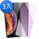 3入 iPhone XS Max 高清防窺 藍紫光 保護貼手機9H鋼化膜 XSMax保護貼