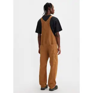 【吊帶褲29-44腰】美國Levis Mens Overall 黑灰色 黃土重磅 連身褲 寬鬆版 直筒褲 牛仔褲 工作褲