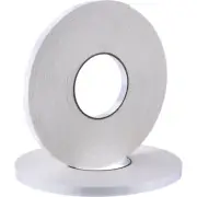 2 Rolls Double Sided Foam Tape PE Foam Tape Sponge Soft Mounting Adhesive(1/2 In