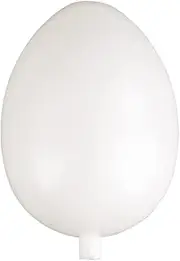 RAYHER - Plastic Egg, 18 cm, 12 mm Hole