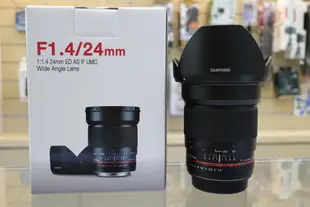 【日產旗艦】Samyang 24mm F1.4 ED AS IF UMC 正成公司貨 Sony Canon Nikon