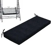 Waterproof Bench Cushion | Waterproof Patio Swing Seat Cushion - Non-Slip Swing Pad, Fade Resistant Sofa Pillow, Lounger Replacement for Porch Sofa