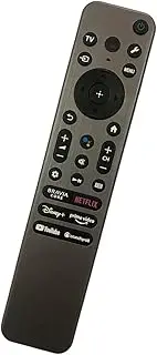 Voice Remote Control Replacement Universal for Sony K-55XR70 K-65XR70 K-75XR70 K-85XR70 K-43S30 K-50S30 K-55S30 K-65S30 Mini LED QLED 4K Ultra HD TV BRAVIA 7 BRAVIA 3 Smart Google TV