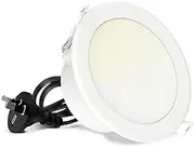 HPM Alina LED Downlight 7watt Dimmable Tri-Colour - 90mm Cut Out + Flex&Plug